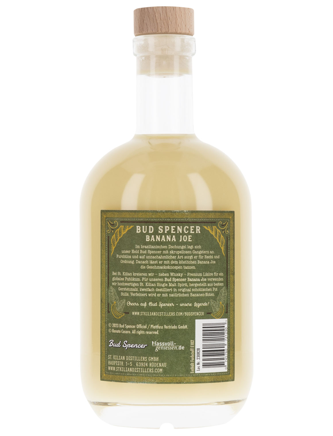 Bud Spencer - Banana Joe - Banenen-Sahnelikör_Rückseite