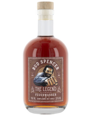 Bud Spencer - Feuerwasser - Zimtlikör mit Chili_Rückseite