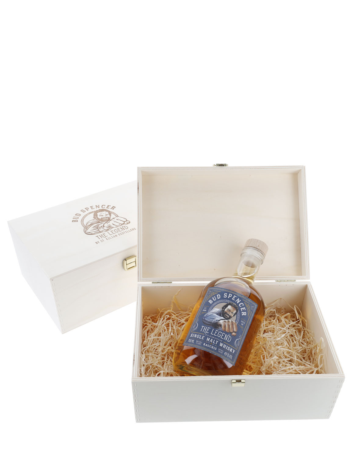 Holzbox - Bud Spencer - The Legend - Whisky (rauchig)