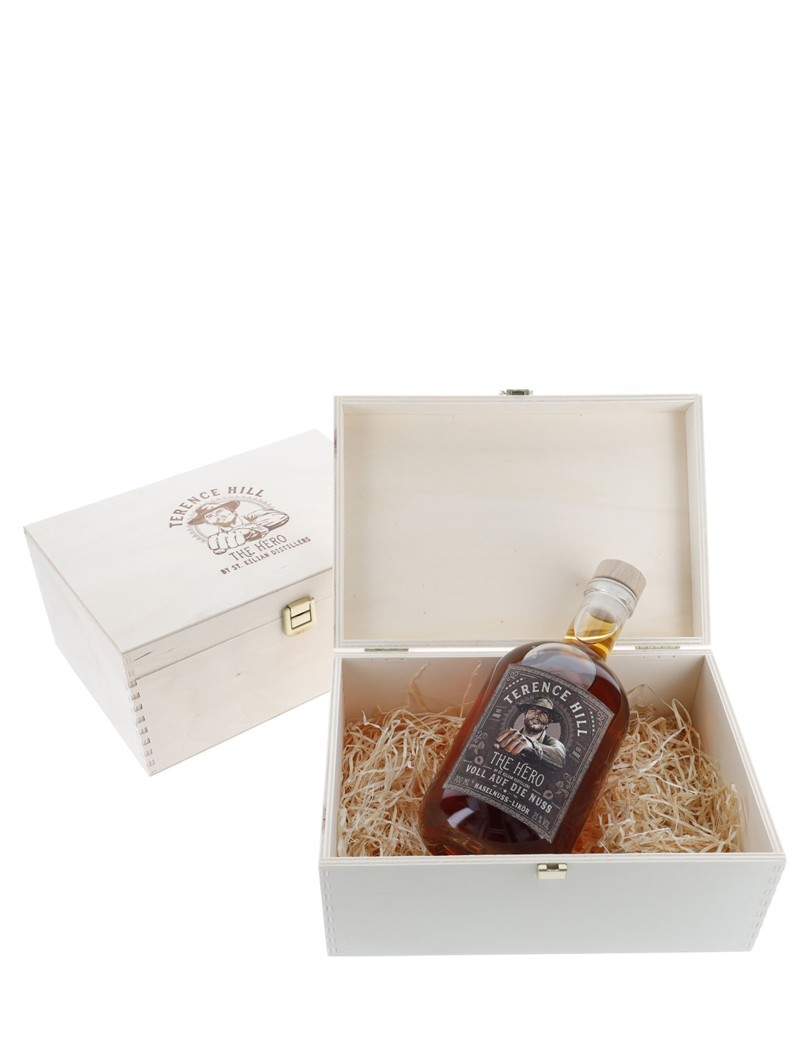 Holzbox - Terence Hill - Voll auf die Nuss